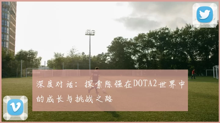 深度对话：探索陈强在DOTA2世界中的成长与挑战之路